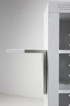 Cabinet Phonoschrank attribué à Matteo Thun pour Bieffeplast, Padoue, années 1980