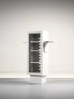 Cabinet Phonoschrank attribué à Matteo Thun pour Bieffeplast, Padoue, années 1980