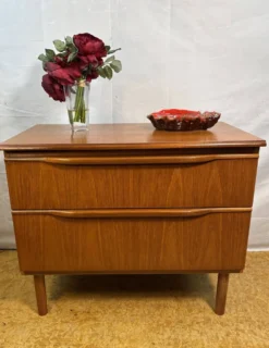Cabinet scandinave en teck, années 1970