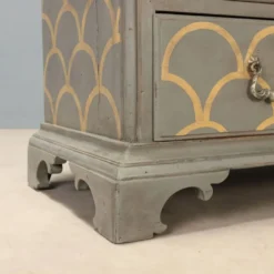 Cabinet, secrétaire à abattant ancien, style néoclassique en noyer, XXe siècle