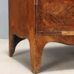 Cabinet secrétaire ancien à abattant en bois de rose, 9 tiroirs, XVIIIe siècle