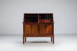 Cabinet secrétaire H.W. Klein en palissandre Bramin Danemark 1960