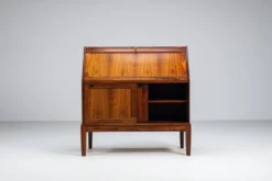 Cabinet secrétaire H.W. Klein en palissandre Bramin Danemark 1960