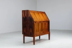 Cabinet secrétaire H.W. Klein en palissandre Bramin Danemark 1960