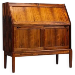Cabinet secrétaire H.W. Klein en palissandre Bramin Danemark 1960