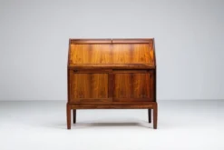 Cabinet secrétaire H.W. Klein en palissandre Bramin Danemark 1960
