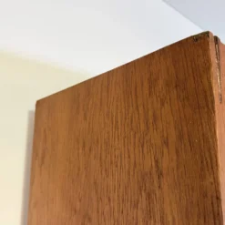Cabinet, secrétaire tambour en chêne, Allemagne 1960