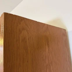 Cabinet, secrétaire tambour en chêne, Allemagne 1960