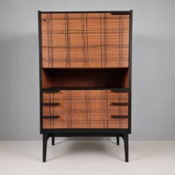 Cabinet vintage en hêtre, années 1970