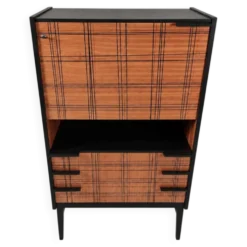 Cabinet vintage en hêtre, années 1970