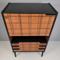 Cabinet vintage en hêtre, années 1970