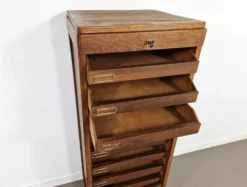 Cabinet à volets en chêne vintage | Années 1930