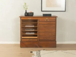Cabinet à volets roulants Art Déco