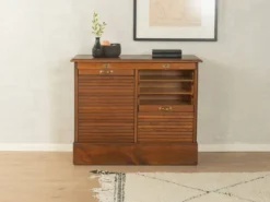 Cabinet à volets roulants Art Déco