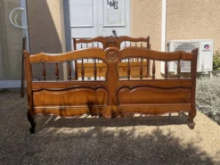 Cadre de Lit , ancien en bois