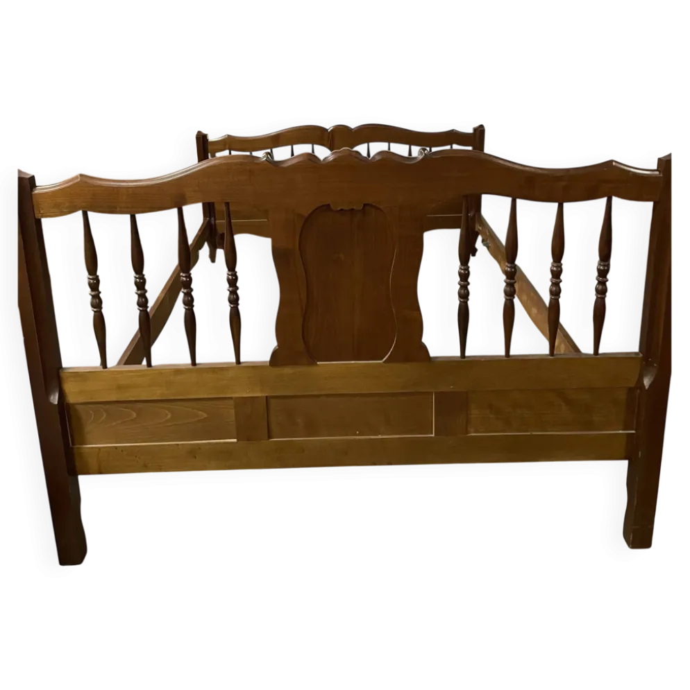 Cadre de Lit , ancien en bois