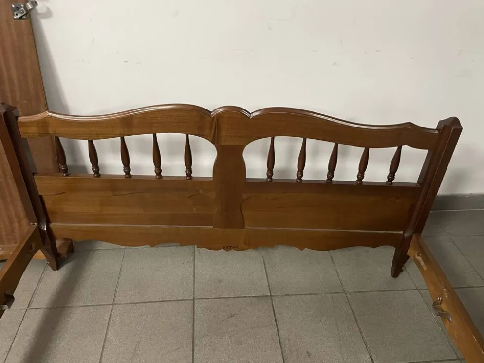 Cadre de Lit , ancien en bois