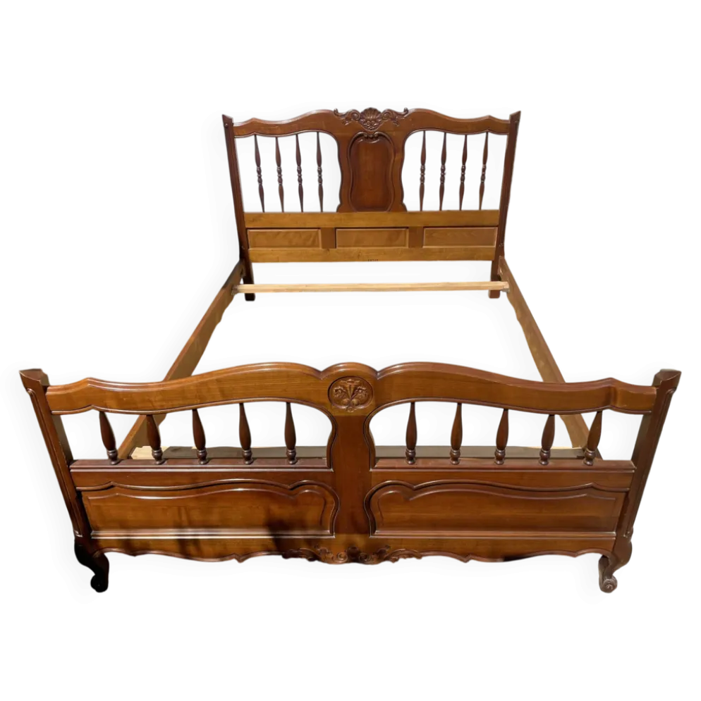Cadre de Lit , ancien en bois