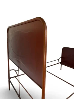 Cadre de lit Art déco italien une place et demi, 1925