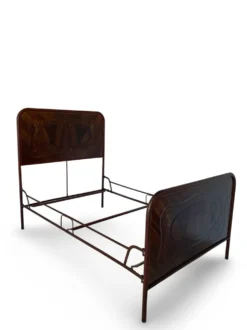 Cadre de lit Art déco italien une place et demi, 1925