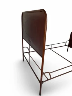 Cadre de lit Art déco italien une place et demi, 1925