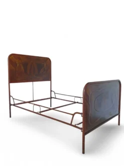 Cadre de lit Art déco italien une place et demi, 1925