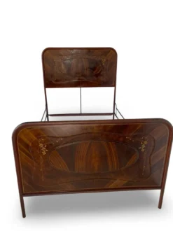 Cadre de lit Art déco italien une place et demi, 1925