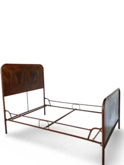 Cadre de lit Art déco italien une place et demi, 1925