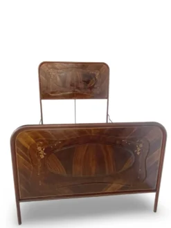 Cadre de lit Art déco italien une place et demi, 1925