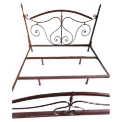 cadre de lit en fer forgé