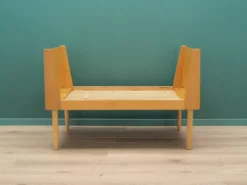 Cadre de lit en frêne, design danois, années 1960, production : Danemark
