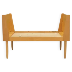Cadre de lit en frêne, design danois, années 1960, production : Danemark