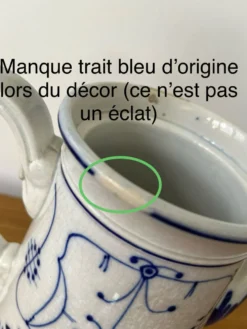 Cafetière ancienne Sarreguemines