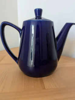 Cafetière bleu nuit