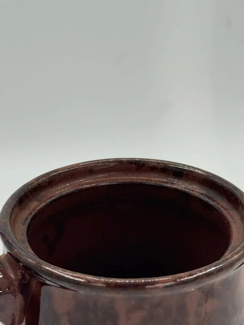 Cafetière en céramique style campagne française vintage