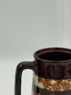 Cafetière en céramique style campagne française vintage