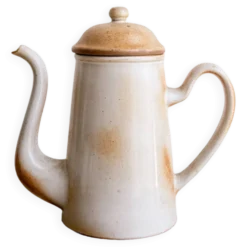 Cafetière en grès émaillé