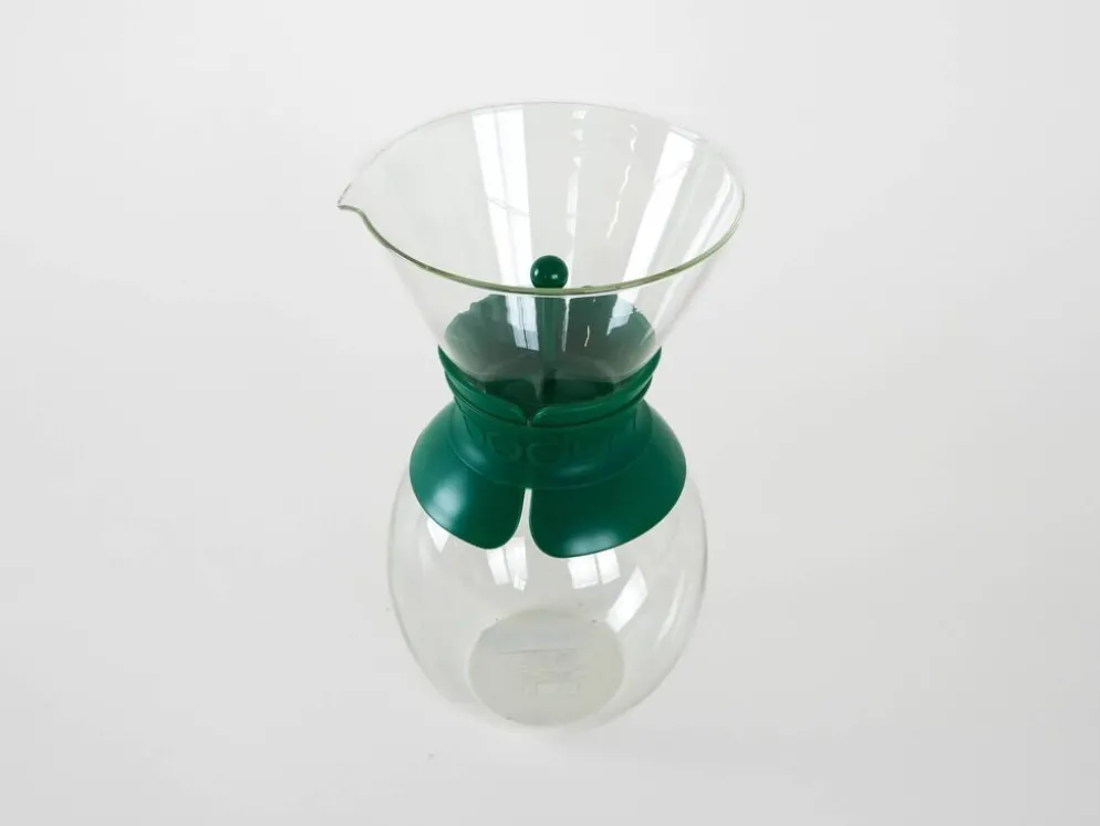 Cafetière en verre, design danois, années 1980, fabriquée par Bodum