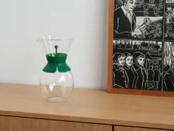 Cafetière en verre, design danois, années 1980, fabriquée par Bodum