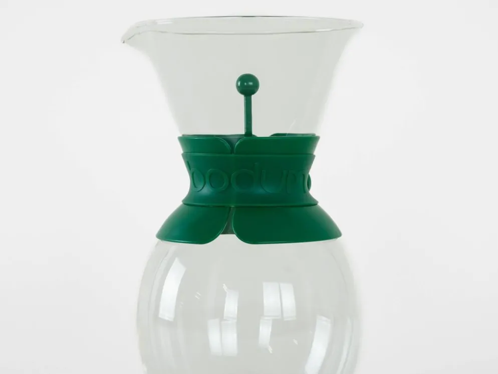 Cafetière en verre, design danois, années 1980, fabriquée par Bodum