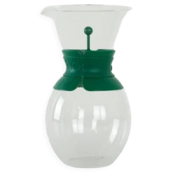 Cafetière en verre, design danois, années 1980, fabriquée par Bodum