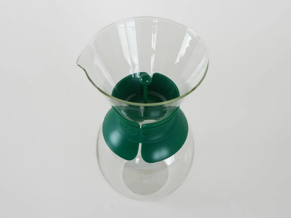 Cafetière en verre, design danois, années 1980, fabriquée par Bodum