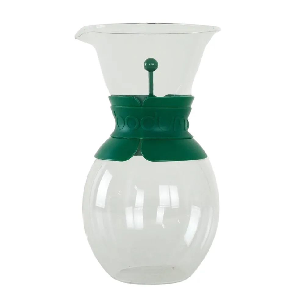 Cafetière en verre, design danois, années 1980, fabriquée par Bodum