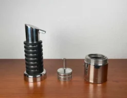Cafetière à espresso Koncord de la série postmoderne italienne par Walter Capp pour Vev Vigano, années 1970.