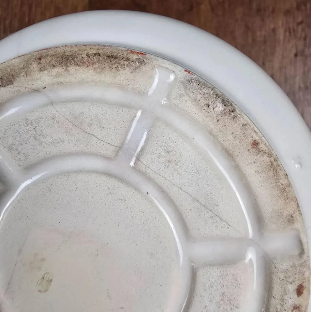 Cafetière filtre ancienne Melitta 101 céramique blanche complète vintage