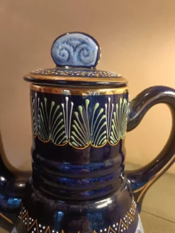 Cafetière HB Quimper décor perlé