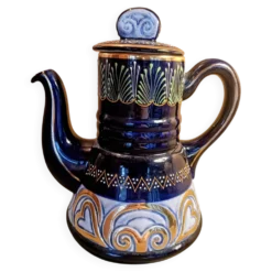 Cafetière HB Quimper décor perlé
