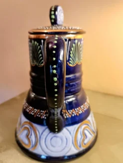Cafetière HB Quimper décor perlé