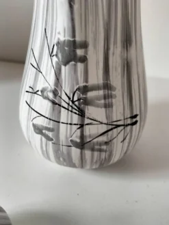 Cafetière Niderviller décor Chatons – faïence expressive années 50