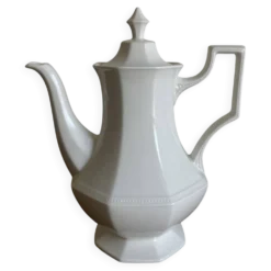 Cafetière néo classique octogonale perles Johnson Brothers 1960